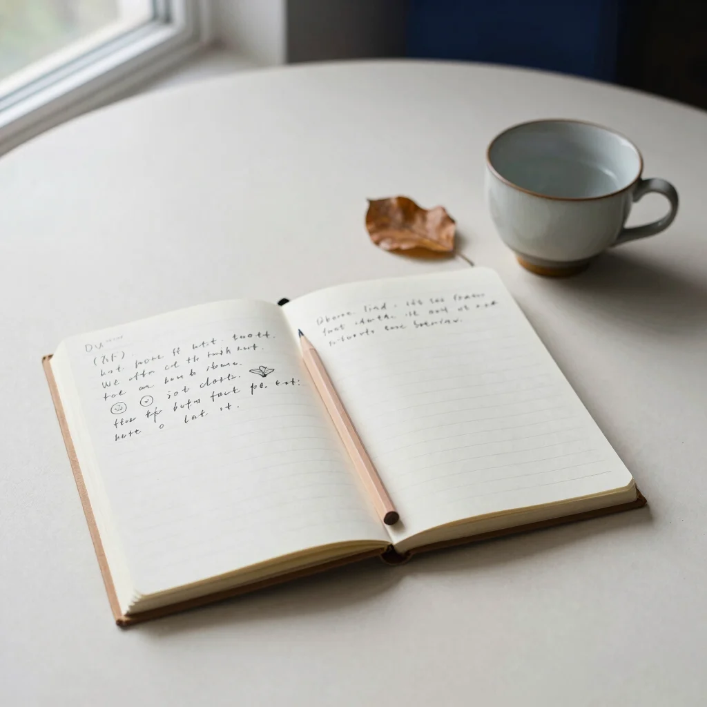 A Seasonal Journal Inspired by Japanese Attention
